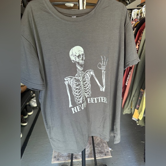 𝚃-𝚜𝚑𝚒𝚛𝚝 𝚅𝚒𝚗𝚝𝚊𝚐𝚎 𝙽𝚎𝚟𝚎𝚛 𝙱𝚎𝚝𝚝𝚎𝚛 𝚂𝚔𝚞𝚕𝚕 𝙿𝚛𝚒𝚗𝚝 - Picture 2 of 2